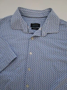 Mens XL Bugatchi OoohCotton Tech 8 Way Stretch SS button shirt - Picture 1 of 5
