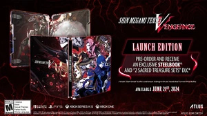 Shin Megami Tensei V Vengeance Steelbook Edition Nintendo Switch | 2 New Sealed - Foto 1 di 11