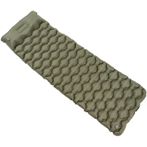 Isomatte Thermomatte Unterlage Outdoor Camping aufblasbar oliv - Bild 1 von 3
