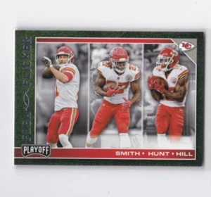 TYREKE HILL, ALEX SMITH & K. HUNT 2018 PLAYOFF FLOH FLACKER EINLAGE - KOSTENLOSER VERSAND - Bild 1 von 24