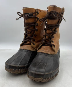 CABELA'S Boots Mens Sz 9 STEEL SHANK THINSULATE DUCK HUNTING HIKING CAMP - Picture 1 of 12