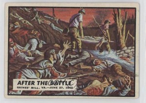 1962 Topps Civil War News After the Battle #24 0hq5