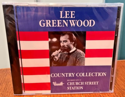 Lee Greenwood Country Collection Recorded Church Street Station CD Foto 1 de 2