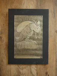 large Swedish vintage wall hanging picture Svenskt Tenn - Picture 1 of 9