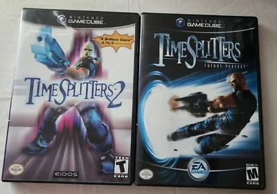 TimeSplitters: Future Perfect & Timesplitters 2 **REPLACEMENT CASES ONLY READ*** - Image 1 of 4