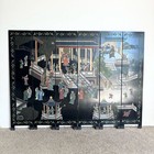 Chinese Hand Carved and Painted Room Divider - 6 Panels