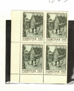 Faroe Islands #39-40 MNH Blocks(4) - Picture 1 of 2