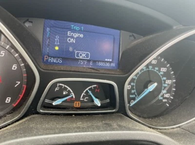 2013-2014 福特福克斯仪器集群速度计 CM5T-10849-CTC 2.0L 188k 原始设备制造商 — 第 1/4 张图片