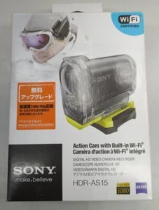 SONY Action Camera HDR-AS15 HD Action Cam Camcorder Video Camera Recorder-Japan - Picture 1 of 6