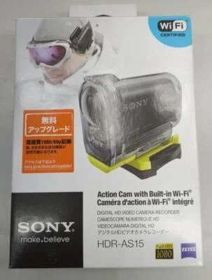 SONY Action Camera HDR-AS15 HD Action Cam Camcorder Video Camera Recorder-Japan - Image 1 of 4