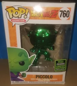Funko Pop! Vinilo: Dragon Ball - Piccolo (verde cromo) - FYE Emerald City Comic - Imagen 1 de 4