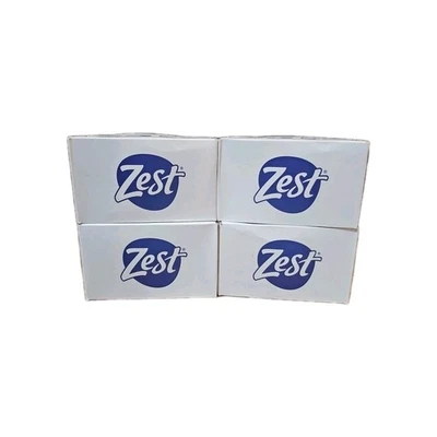 Vintage 1989 Original Zest Bar Soap (4 Bars) Zestfully Clean 4oz New Old Stock - Image 1 of 4