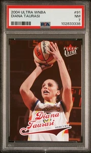 2004 ULTRA WNBA #91 DIANA TAURASI PSA 7 - Picture 1 of 2