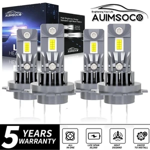 For BMW 320i Sedan 4-Door 2001-2018 LED Hi/Low Beam Headlight Super White Light - Picture 1 of 18