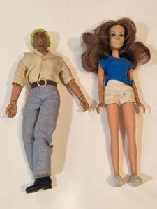 1981 Mego 8" Dukes of Hazzard - Bo und Daisy Duke Actionfiguren - Bild 1 von 11
