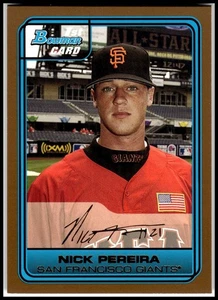 2006 Bowman Draft Picks & Prospects #FG21 Nick Pereira Chrome Futures - Picture 1 of 2