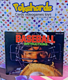 tecmo baseball nes manual only