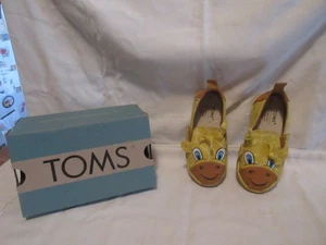Toms Kinder Tiny Alparagata Twin Gore Limonade Savanne Giraffe Gesicht Größe T7 Schuhe - Bild 1 von 5