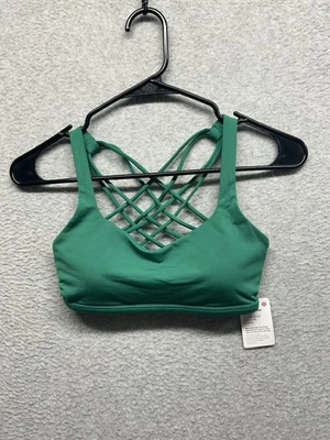 Lululemon Free to Be Wild Bra Cascadia Green Size 4 - Image 1 of 4