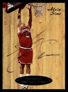 1997 Original Artikel Autogramme #11 Alvin Sims SN,AU #/7500 - Bild 1 von 2