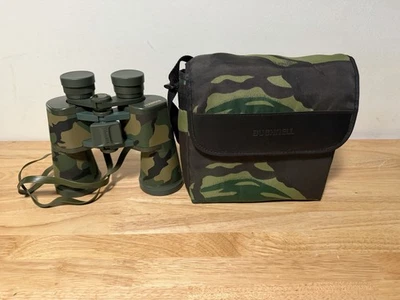 Binoculares gran angular de goma Bushnell PowerView 10 x 50 mm con letrero camuflado Foto 1 de 4