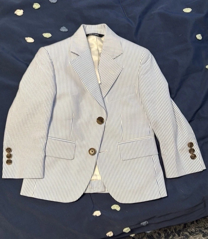 Brooks Brothers kid’s Seersucker Blazer - Image 1 of 3