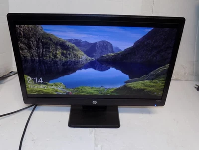 HP W2072a 20" LED Backlit LCD Monitor | VGA, DVI - Image 1 of 3