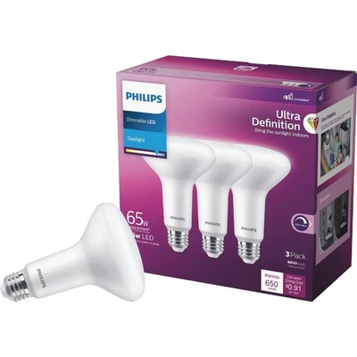 Philips Ultra Definition 65W Equivalent BR30 Medium Daylight LED Floodlight - Image 1 of 4