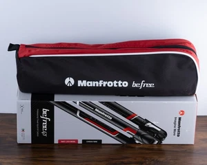 Manfrotto Befree GT CF Travel Tripod with Ball Head & Twist Lock (Carbon Fiber) - Picture 1 of 9