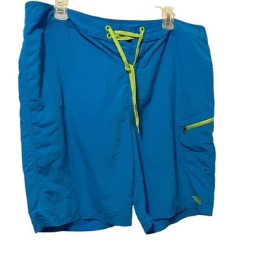 THE NORTH FACE SHORTS DE NÁILON AZUL MASCULINO 36 ESTILO #A4H2 - Imagem 1 de 4