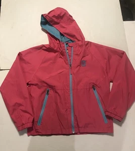 Giacca antipioggia rosa platino bambina taglia 10/12 rosa zip 4770 - Foto 1 di 9