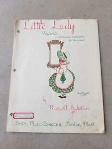 Little Lady Valsette Crosshand recreation for Piano Eckstein Sheet Music 1936 - Picture 1 of 2