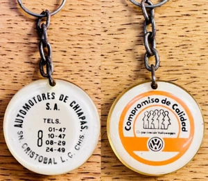 Volkswagen Automatores de Chiapas S.A. SN Cristobal L.C. Chis Keychain - Picture 1 of 7
