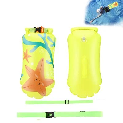 GUKASXI Schwimmboje Wasserdichter Trockensack Boje Schwimmen Kinder Erwachsene Schwi...