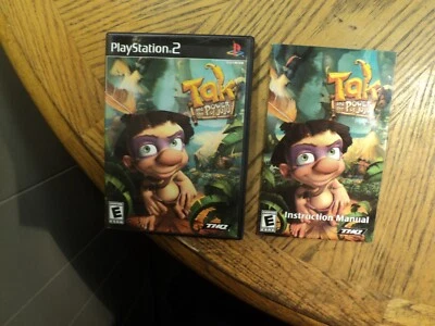 Tak and the Power of JoJo(Sony PlayStation 2, 2003) Case & Manual  No Disc  USA - Image 1 of 4