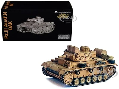 GERMANY PZ.KPFW.III AUSF.N DAK TANK "TUNISIA" (1942/43) 1/72 DRAGON MODELS 63260 - Image 1 of 2