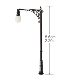 5Stk. Spur N 1:160 Modell Bahn LED Lampe Straßen Laterne Beleuchtung - Bild 1 von 6