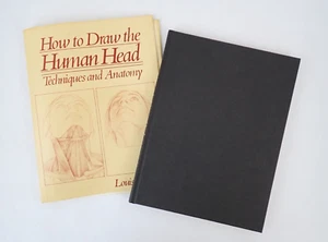 1979 Wie man den menschlichen Kopf zeichnet Techniken und Anatomie von Louise Gordon Kunstbuch - Bild 1 von 8