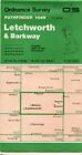 UK ORDNANCE SURVEY Pathfinder (1:25000) Map 1049 - Letchworth &amp; Barkway
