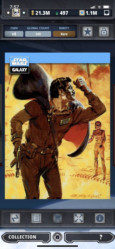 Topps Star Wars Digital Card Trader Galaxy Selects Lando Calrissian Insert - Image 1 of 1