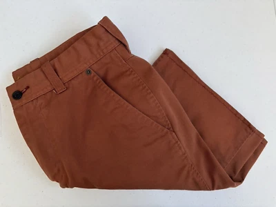 Pantalones Cortos Chinos Informales Original Penguin by Munsingwear Para Hombre Talla 30 Naranja Quemado Foto 1 de 4
