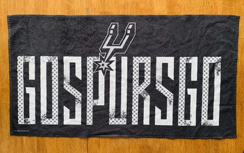 Collectible San Antonio Go Spurs Fan NBA Basketball Sport Towel Cover