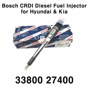 NEW Bosch CRDI Fuel Injector 33800 27400 for Kia Sportage Hyundai Tucson Sonata - Picture 1 of 2