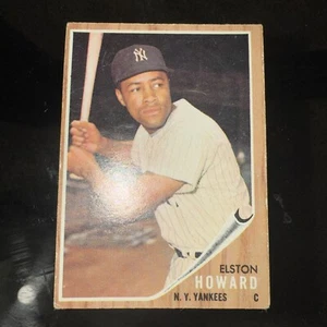 1962-Topps #400 Elston Howard Yankee Legend Catcher 1963MVP 4xWSC 12xAS - Picture 1 of 6