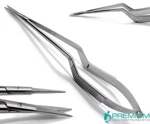 Yasargil Micro Scissors 7.5" Sharp/Sharp Straight Surgical Neuro Instruments - Picture 1 of 5