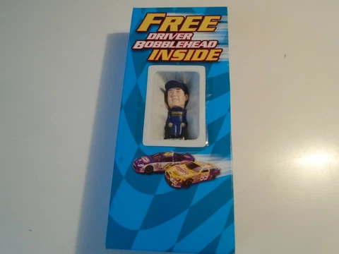 Kurt Busch Driver Bobblehead 3 in Tall 97 new factory sealed-clean nascar Cover