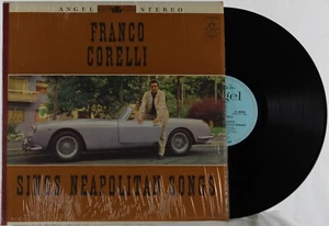 Franco Corelli "Sings Neapolitan Songs" IN SHRINK Angel Stereo 35852, Italian M- - Picture 1 of 1