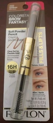Revlon Colorstay Eye Brow Fantasy Soft Powder Pencil w/Gel,  002 Soft Brown  - Image 1 of 2