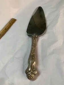 Antique Sterling Silver Handle Flatware Pie/Cake Server 9”L - Picture 1 of 11