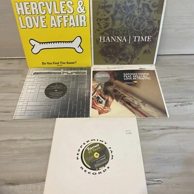 HUGE LOT OF 11 - Trance Electronic House IMPORT VINYL- Satoshi Tomiie Hanna Time - Image 1 of 4